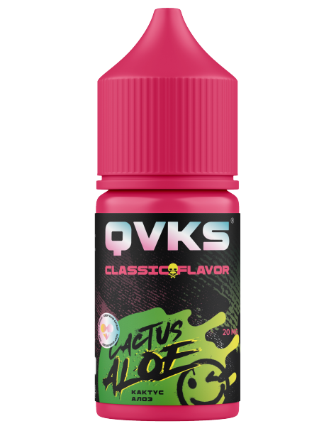 Ароматизатор QVKS CLASSIC Кактус Алоэ, 14 мл фото 1
