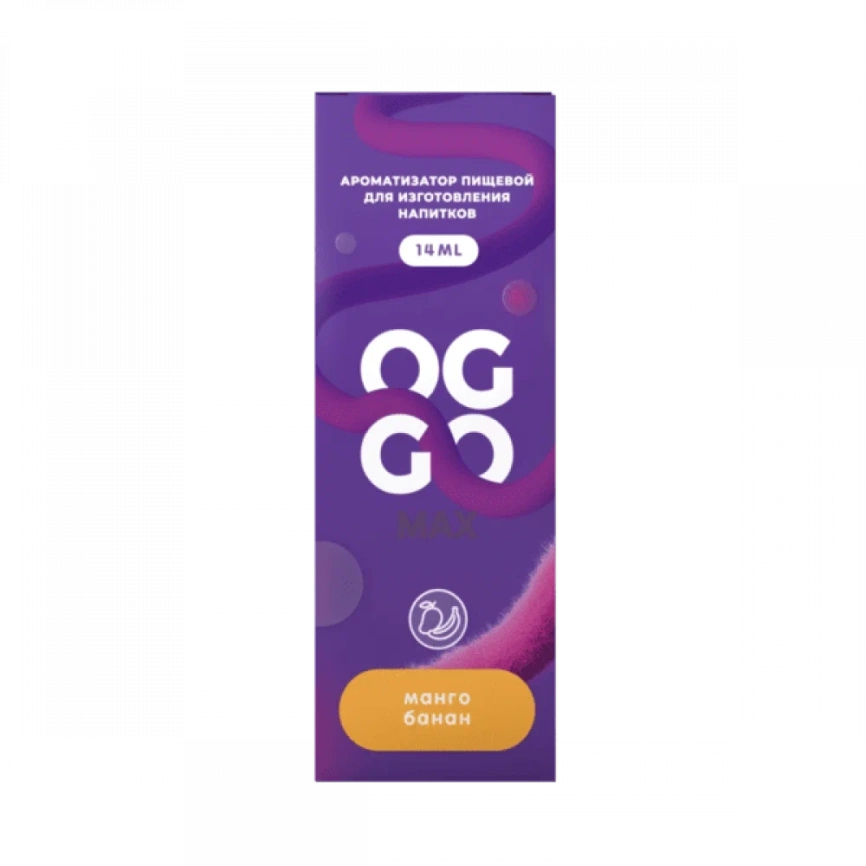 Ароматизатор OGGO MAX Банан-манго, 14 мл фото 1