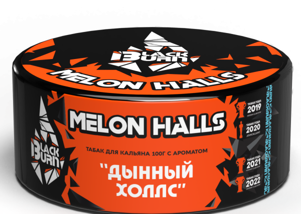 Табак д/кальяна Black Burn вкус Melon Holls,100 гр фото 1