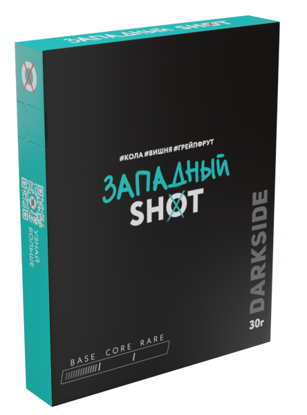Табак д/кальяна Darkside Shot вкус Западный, 30 г фото 1