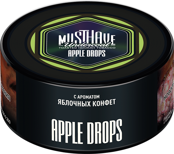 Табак д/кальяна Must Have вкус Apple Drops, 125 гр фото 1