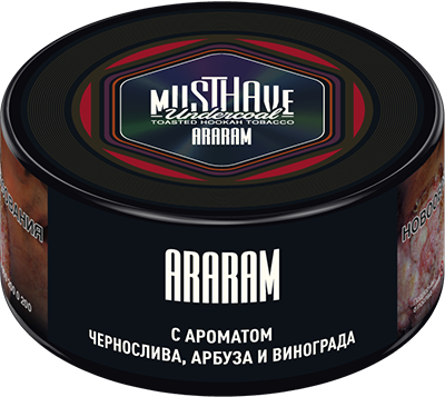 Табак д/кальяна Must Have вкус Araram, 125 гр фото 2