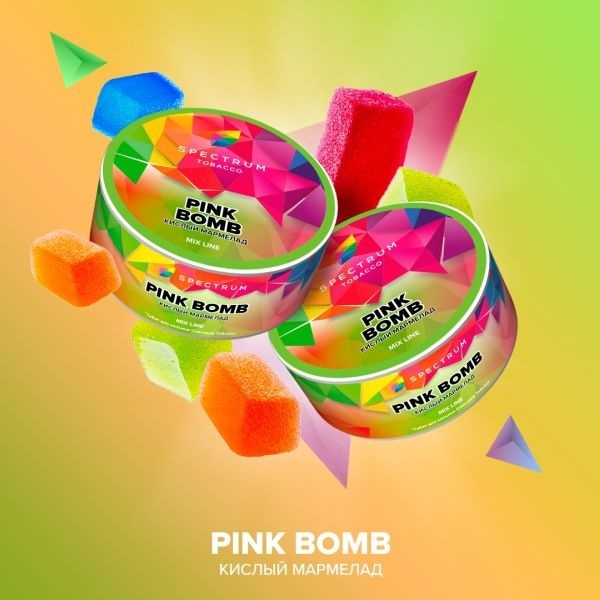 Табак д/кальяна Spectrum Mix вкус Pink Bomb, 25 гр фото 1